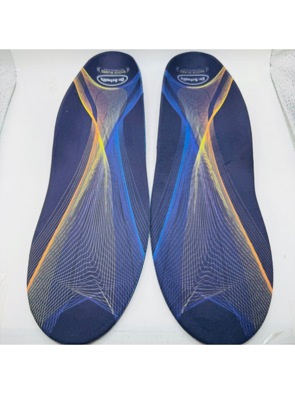 Dr. Scholls Shock Absorbing Orthotic Insoles For Men And Women Size M 10.5-11 W